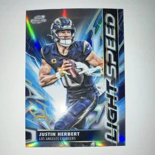 2025 Topps Cosmic Chrome Justin Herbert Base (RAW)