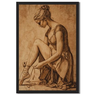 Ballet Dancer Wall Art Canvas Oil Paintings Reproduction