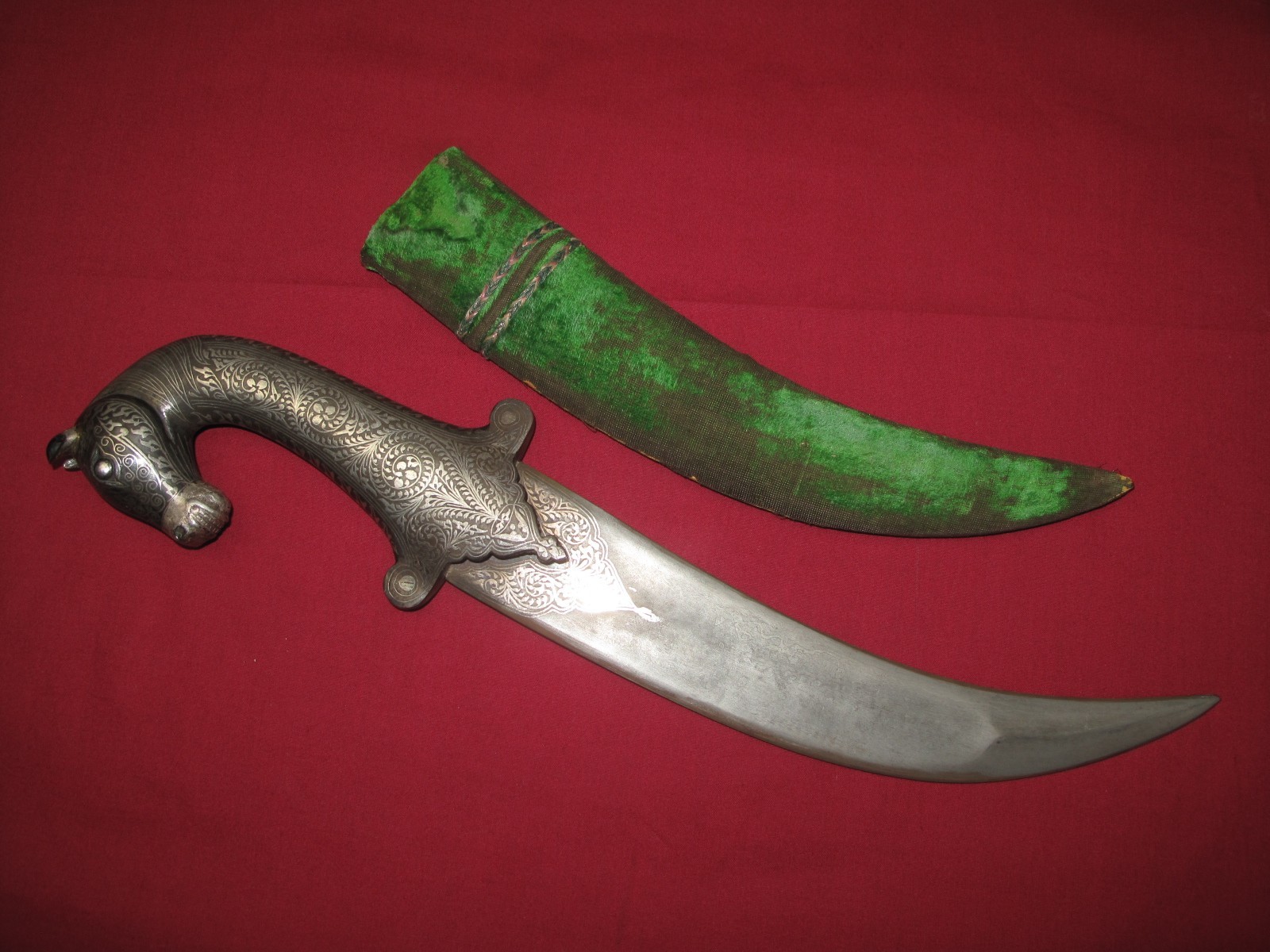 Antique Wootz Dagger 19th Century