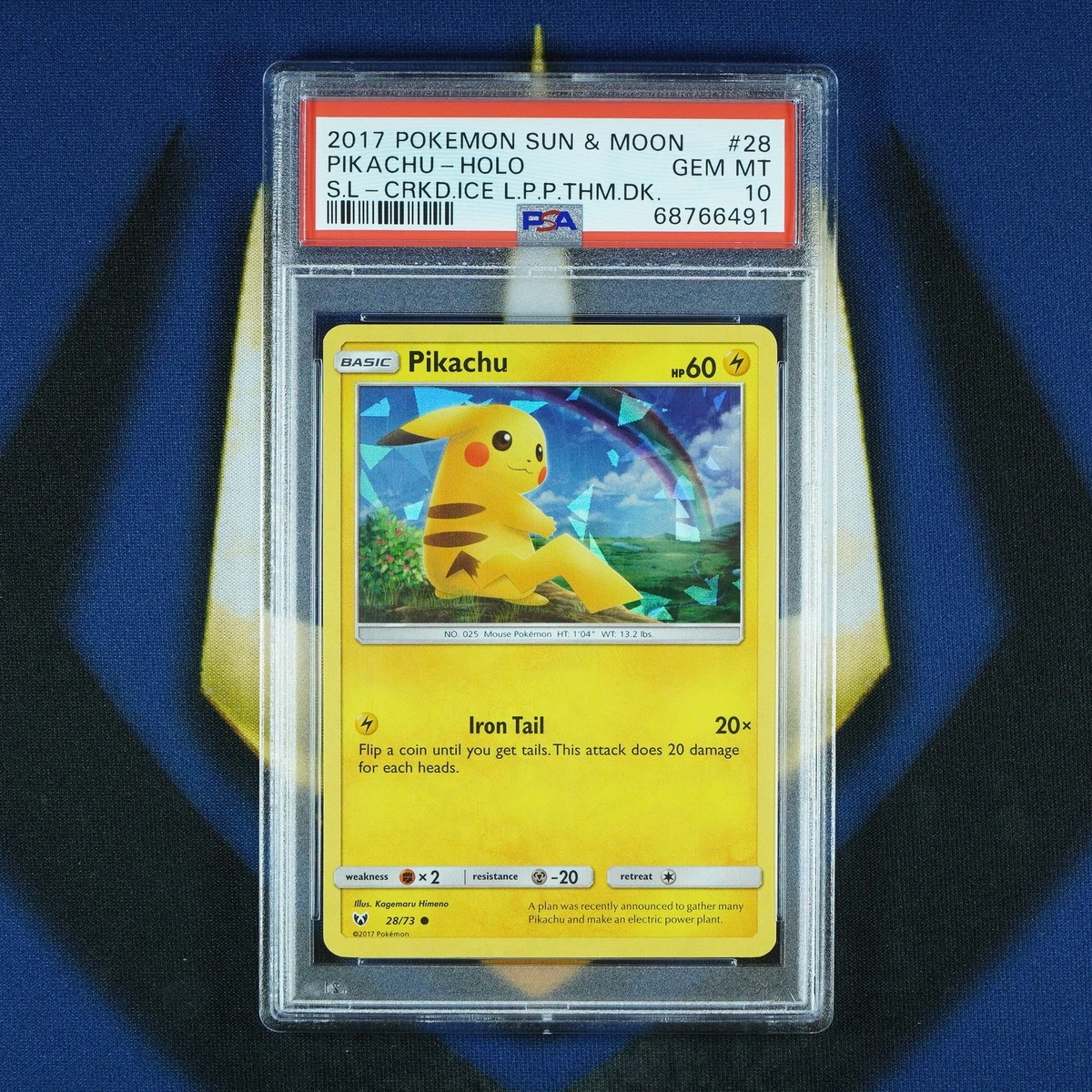 Pikachu Pokémon TCG Shining Legends Individual Collectible Card