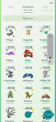 [og] account 2017 56 Shinys 9 Shiny Legendarys 2 Shiny Mythicals