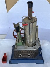Wilesco D45 Stationary Vertical Live Steam Engine * Steam Untested