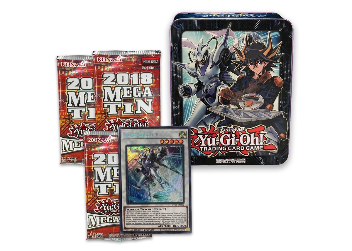 遊戯王OCG デュエルモンスターズ YuGiOh Mega Tin 2018 Yusei Fudo Amazon.com: YuGiOh Mega Tin 2018 Yusei Fudo : Toys & Games