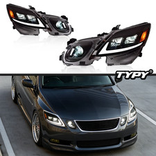 Led Headlight Lamp Set Fit Lexus Gs300 Gs350 Gs430 06-211 Sequential Light Pair Led Headlight Lamp Set Fit Lexus Gs300 Gs350 Gs430 06-211 Sequential Light Pair