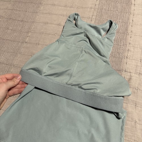 Under Armour Light Green Fitted Racerback Tank Top Women's XS Stretch - Picture 5 of 5