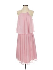 H By Halston Women Pink Cocktail Dress 2