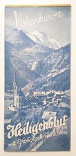 Reiseprospekt H&ouml;henkurort Heiligenblut alter Prospekt K&auml;rnten &Ouml;sterreich
