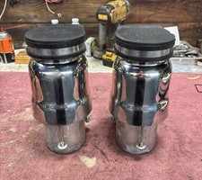 Corsa 4 Stainless Steel Marine Exhaust Tips Used Corsa 4 Stainless Steel Marine Exhaust Tips Used