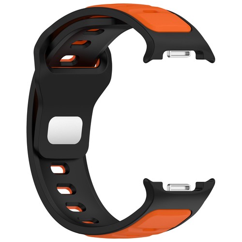 Bracelet sport en silicone bicolore pour Samsung Galaxy Watch8 Classic - Photo 36 sur 64