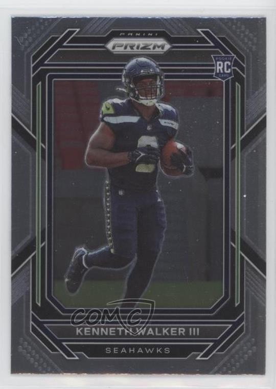 2022 Panini Prizm Rookies Kenneth Walker III #318 Rookie RC sq1