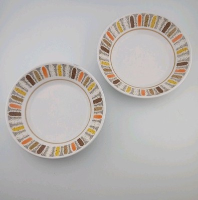 Bowls Noritake Progression China Mardi Gras 9019 5 5/8''  MCM Set Of 2 Japan VTG