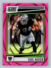 2022 Score Carl Nassib Ellipse #/299 #129