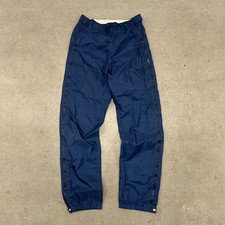 Vintage The North Face Gore-Tex Snow Pants Mens Large Navy Blue Nylon Full Zip