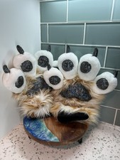 Paw Gloves Furry Fursuit Fluffy Metallic pads costume cosplay