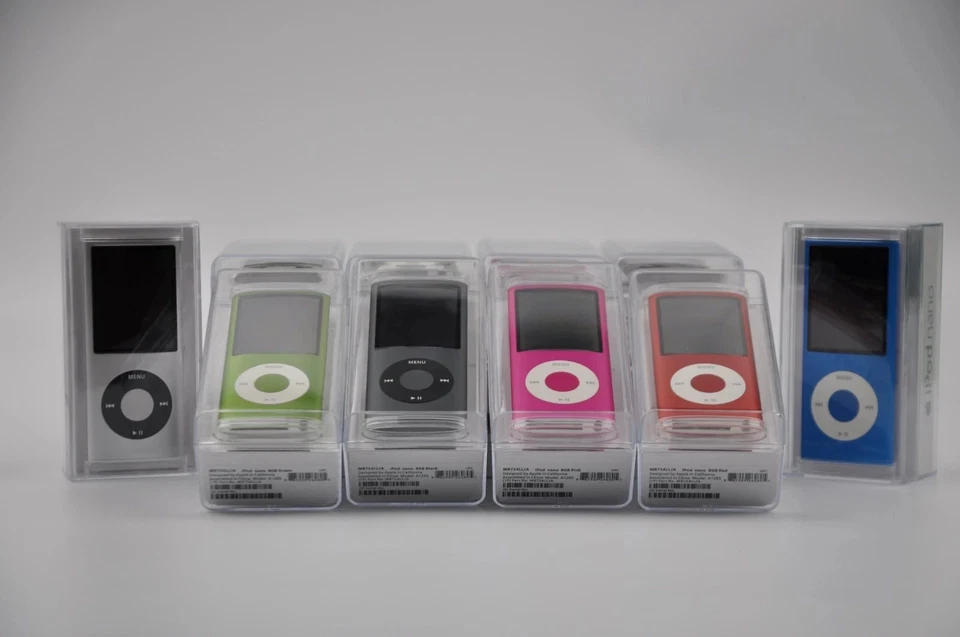 New Apple iPod Nano 4th Generation 8GB Sealed Box MP3 Players New Battery - Image 4 of 4