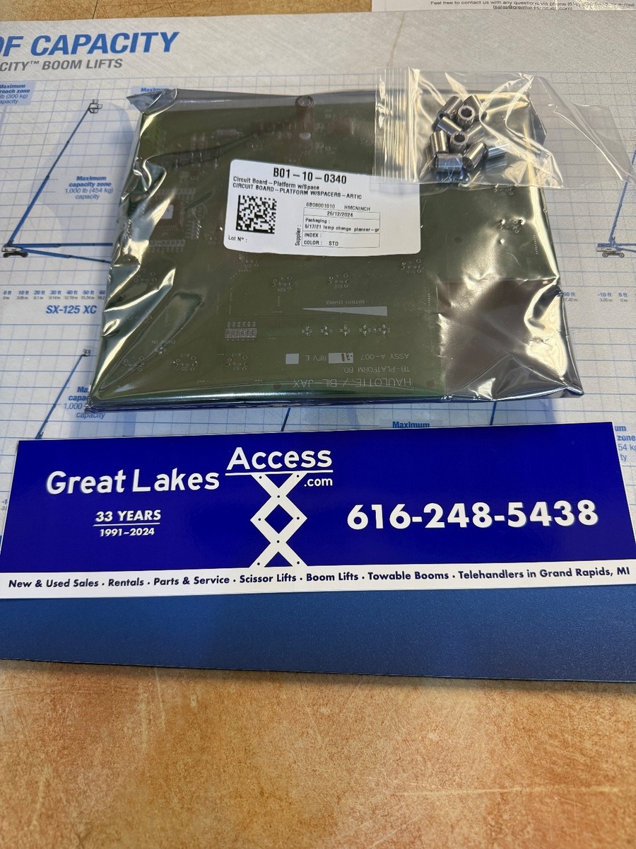 Bil-Jax Haulotte 5533A Circuit Board-Platform B01-10-0340 OEM In