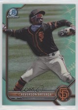 2022 Bowman Chrome Prospects Aqua Refractor 6/125 Aeverson Arteaga #BCP-218 sc2