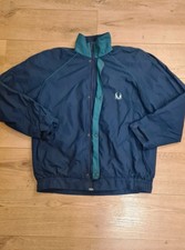 vintage belstaff cyclone tactel 24 carat navy blue windbreaker jacket xl 80’s 90