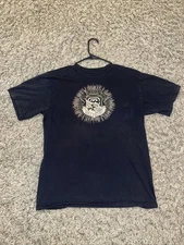 Billabong Crest Logo Graphic Tee Shirt Men’s Black Size L Short Sleeve