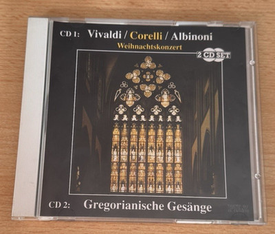 2CD Vivaldi/Corelli/Albinoni - Weihnachtskonzert & Gregorianische Gesänge