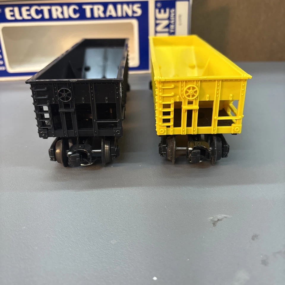 K-Line K-5311, K-5310 O/027 Gondola/Hopper,  in Original Boxes, N&W, C&O - Image 4 of 4