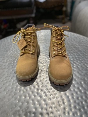 Timberland boys Wheat Nubuck Insulated Lace-Up Work Boots Ankle US 13 - Image 1 of 4