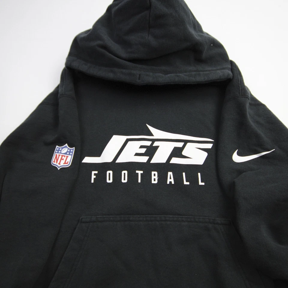 Sudadera New York Jets Nike NFL On Field para hombre negra usada Foto 4 de 4
