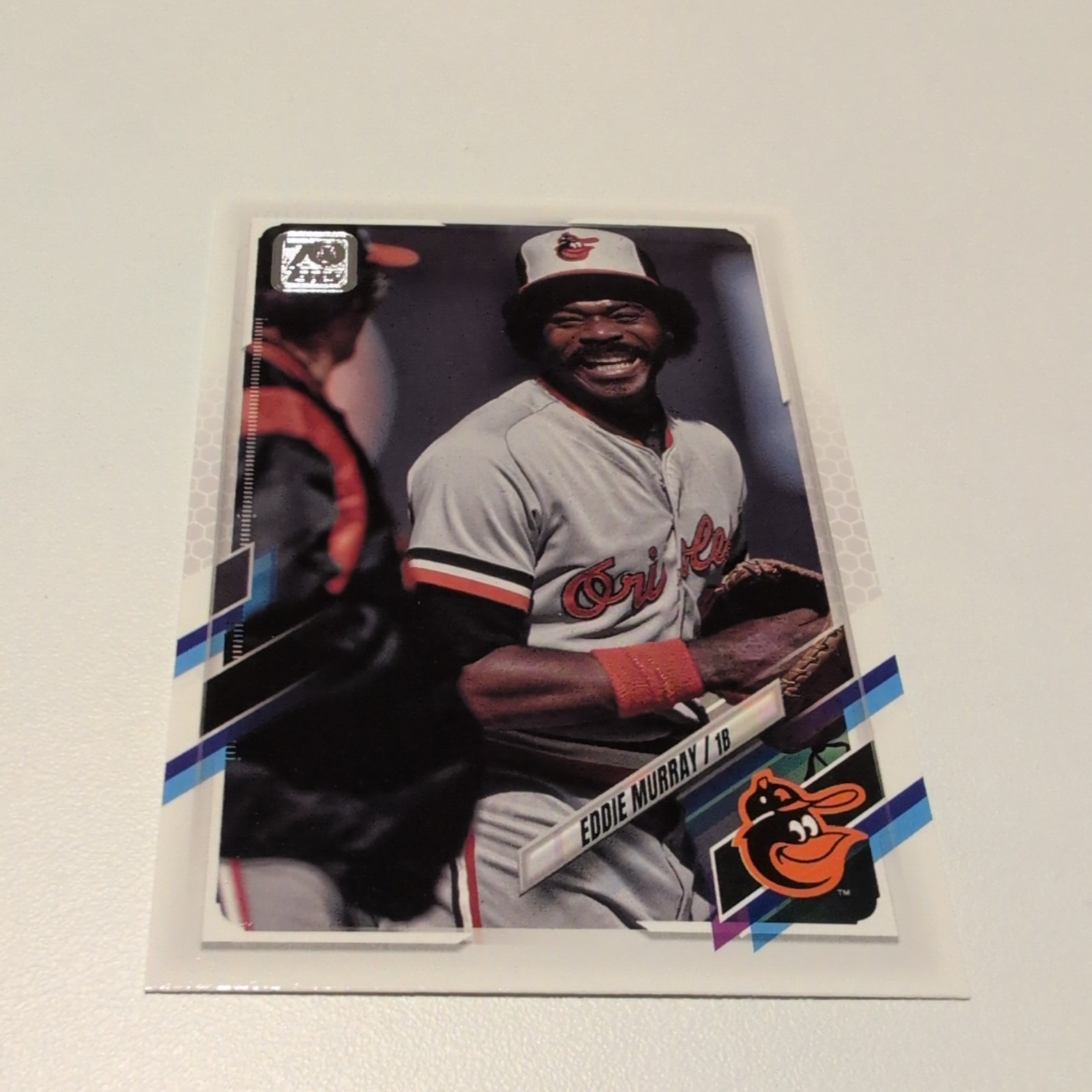 2021 TOPPS SERIES 2 #573 EDDIE MURRAY SP SHORT PRINT VARIATION BALTIMORE ORIOLES