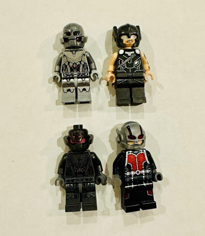 LEGO Marvel Minifigure Damaged Lot 4 Ant-Man, Thor and Ultron