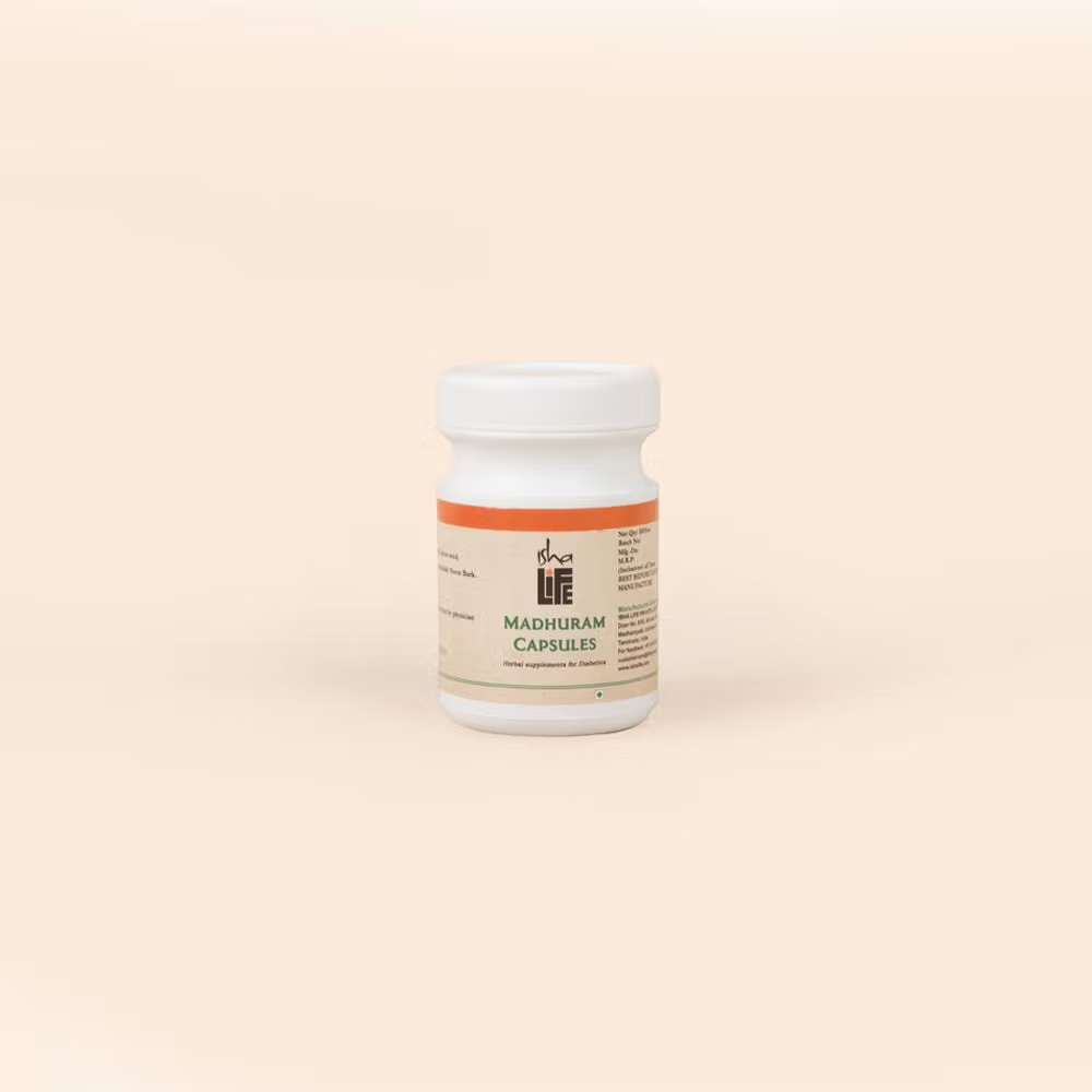 Isha Life Madhuram Capsule , 100 pcs - Fast Ship