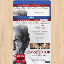 directed by Robert Redford THE CONSPIRATOR Deluxe BLU-RAY James McAvoy      0923