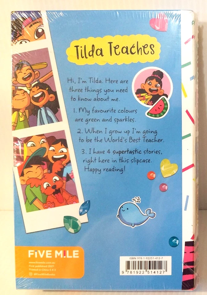 Tilda Teaches x 4 Supertastic Books by Amy Adeney Paperback. New And Sealed. - Image 2 of 4