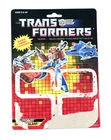 Transformers G1 Grand Slam Raindance Cassette Vtg 1987 Cardback