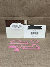 Bo Bunny Cutting Craft Dies - Banner Tags