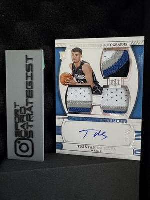 Tristan Da Silva Panini National Treasures Rookie Triple Patch Auto /99 Orlando