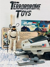 GI Joe 1983 Snow Job V1 Polar Battle Bear 100 Canadian File Card Blueprints