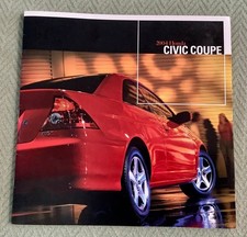 2004 Honda Civic Coupe - Original Retail Sales Brochure Catalog