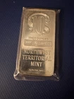10 oz. Silver Bar .999 Fine Silver Northwest Territorial Mint