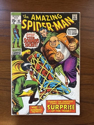 The Amazing Spider-Man #85 (Marvel Comics 1970) Kingpin And Schemer! GD+