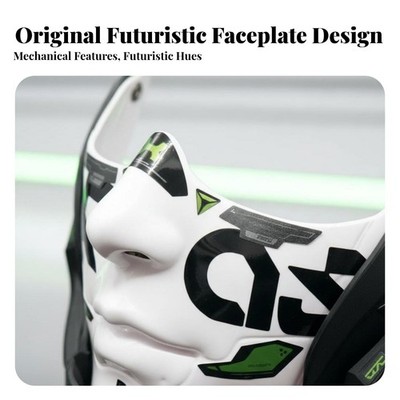 Cyberpunk-Gesichtsschutz Futurdarstelltisches Design Cosplay-Maske für