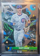 2025 Topps Cosmic Chrome - Matt Shaw #35 (RC)