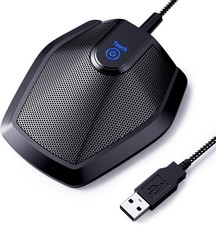 Microfono USB de conferencia omnidireccional para PC compatible Mac Windows
