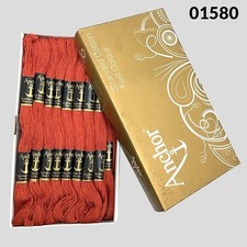Anchor Stranded Cotton Thread Hand Embroidery Stitch Thread Set of 25 Shade 1580