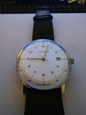 Image of Junghans Max Bill Automatic Men's Wristwatch 27.4700.02 Excellent Condition