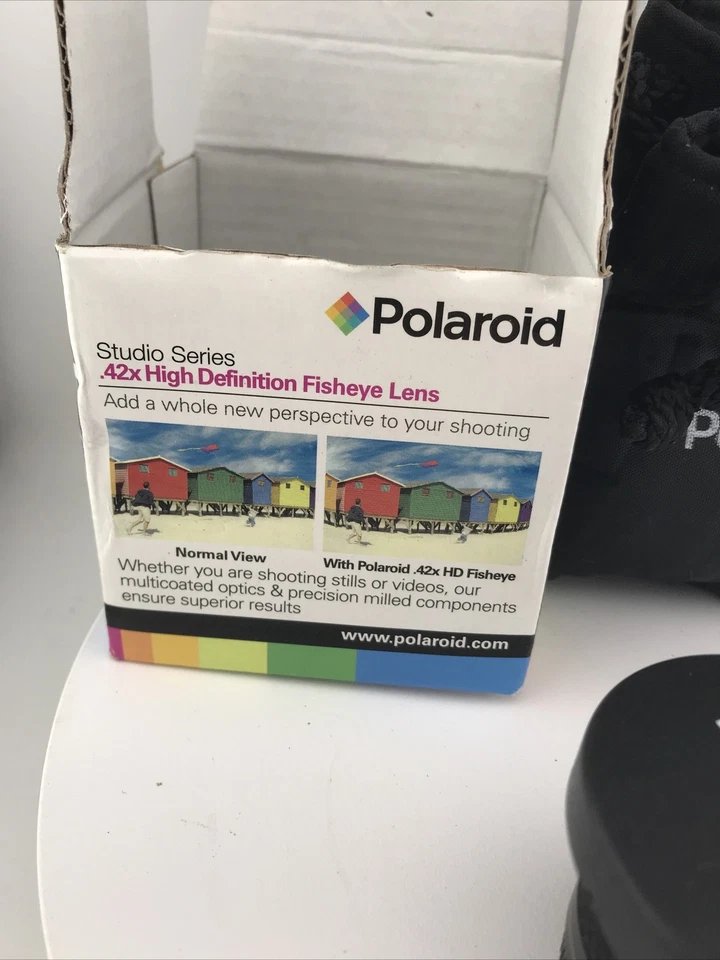 POLAROID STUDIO SERIES .42X LENTE OJO DE PEZ 37mm Foto 3 de 4