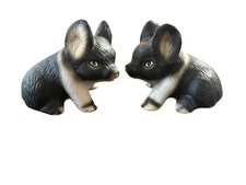 Vintage Pig Salt & Pepper Shakers Set Country Farmhouse Decor Retro Kitchen