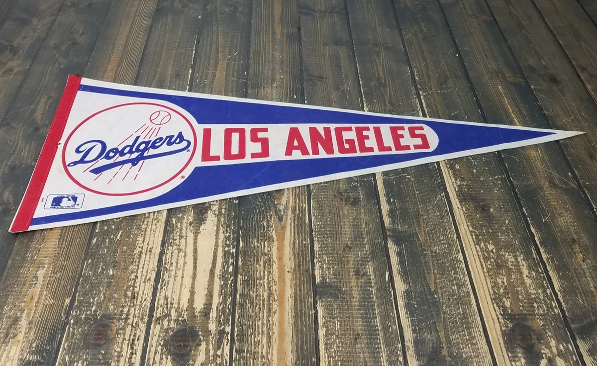 Los Angeles Dodgers Baseball Original Vintage Sports Pennants and
