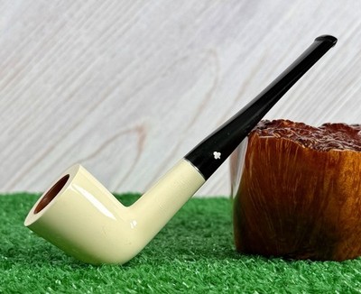 KAYWOODIE (UNSMOKED) WHITE BRIAR DUBLIN VINTAGE PIPE. 1955-1970 (WITH SOCK!)