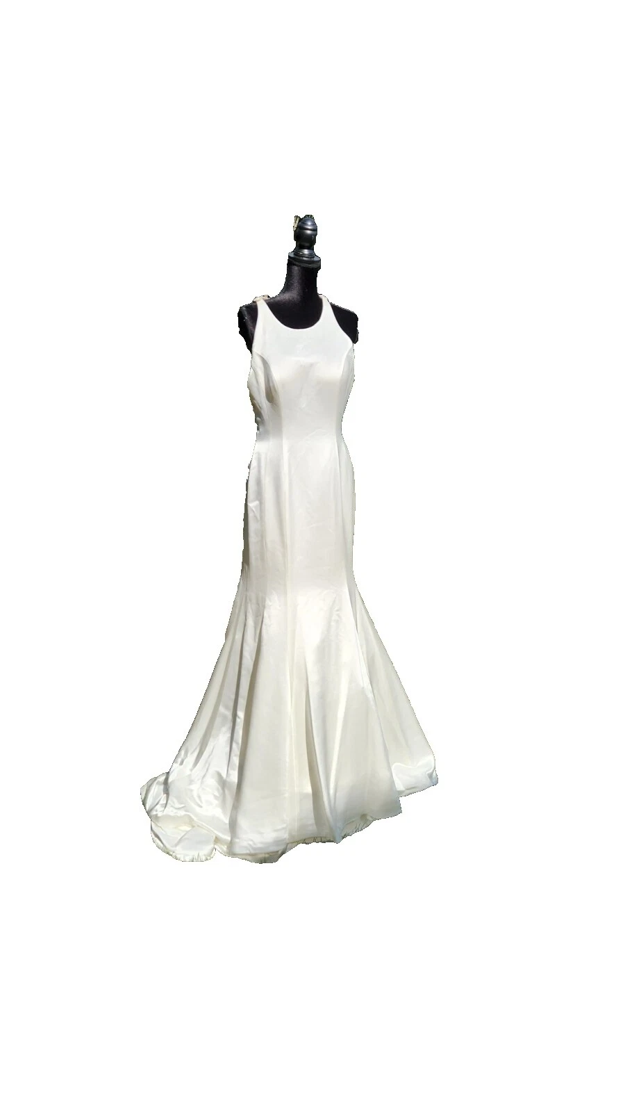 Manga de raso bordado vestidos de novia