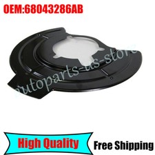 Right Front Brake Rotor Splash Shield Guard For 07-18 Jeep Wrangler 68043286AB